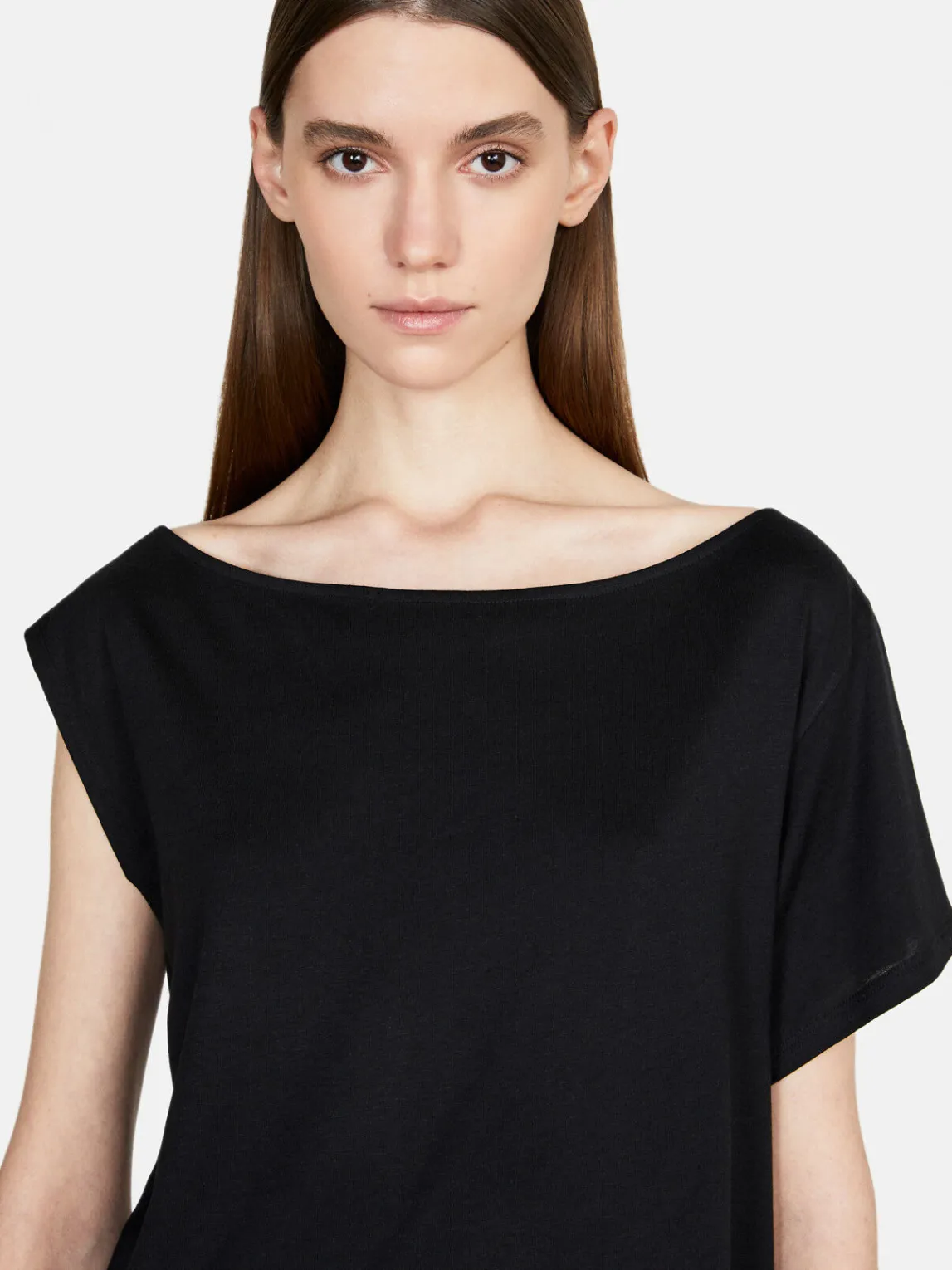 Women Sisley Tops & T-Shirts<Uneven T-Shirt