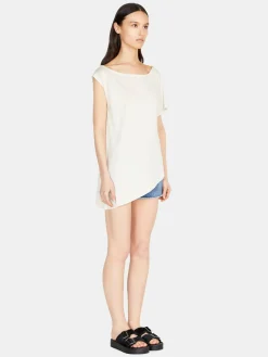 Women Sisley Tops & T-Shirts<Uneven T-Shirt