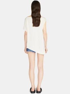Women Sisley Tops & T-Shirts<Uneven T-Shirt