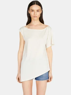 Women Sisley Tops & T-Shirts<Uneven T-Shirt