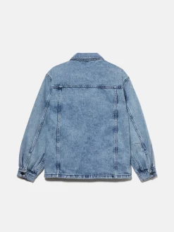 Boys Sisley Jackets & Coats<Used Look Jean Jacket