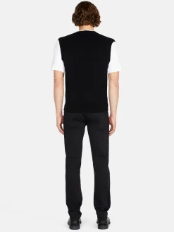 Men Sisley Jumpers & Knitwear<Vest With Buttons