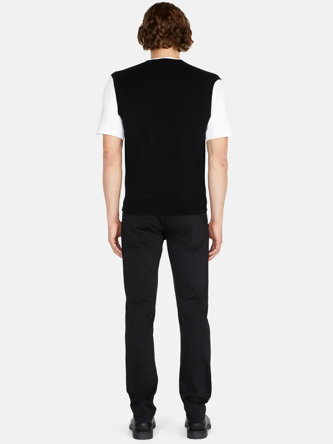 Men Sisley Jumpers & Knitwear<Vest With Buttons