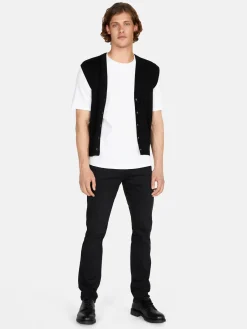 Men Sisley Jumpers & Knitwear<Vest With Buttons