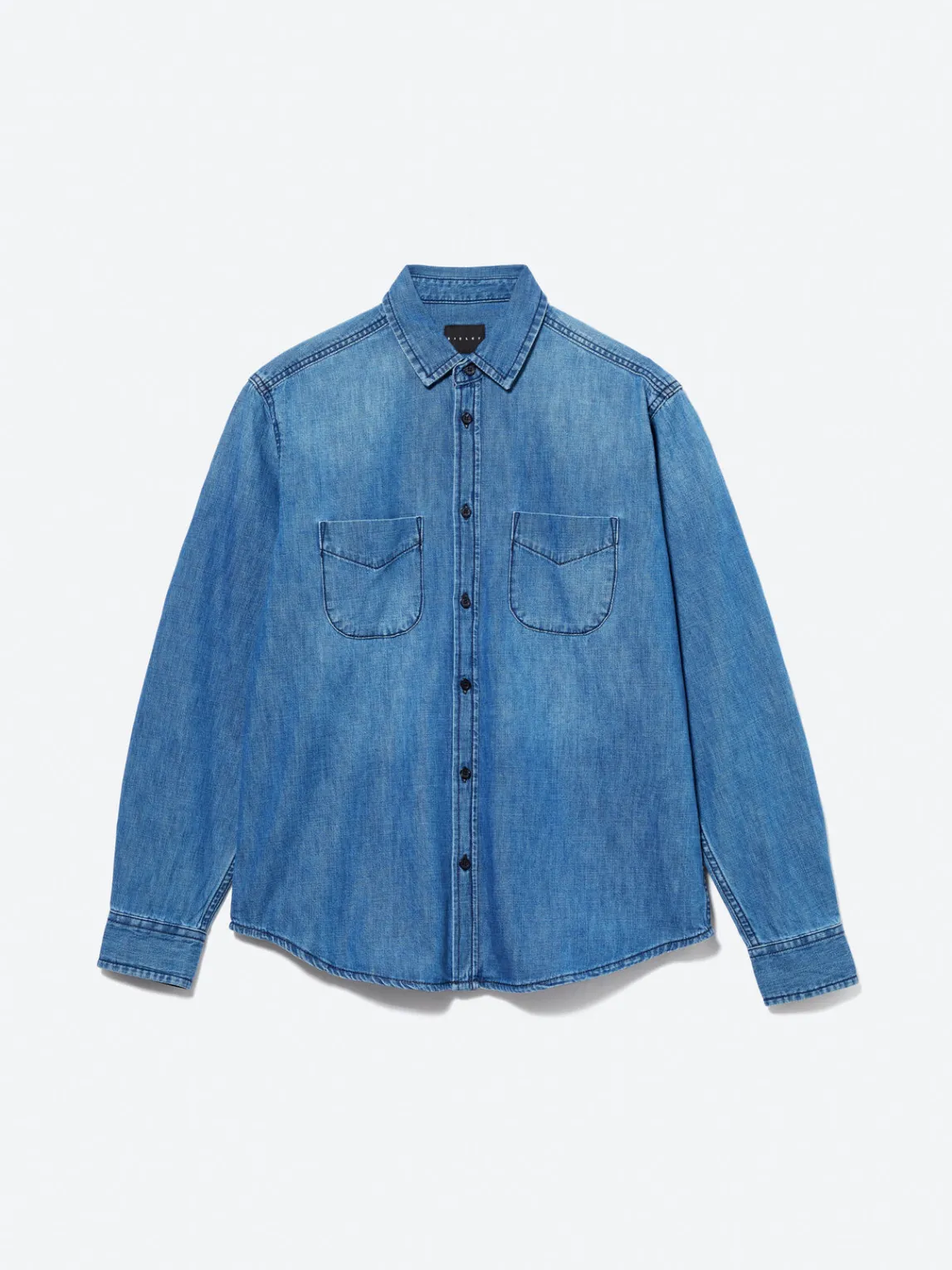 Men Sisley Shirts<Vintage Denim Shirt