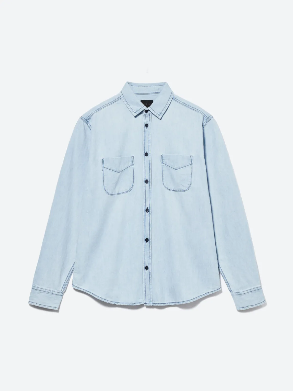 Men Sisley Shirts<Vintage Denim Shirt