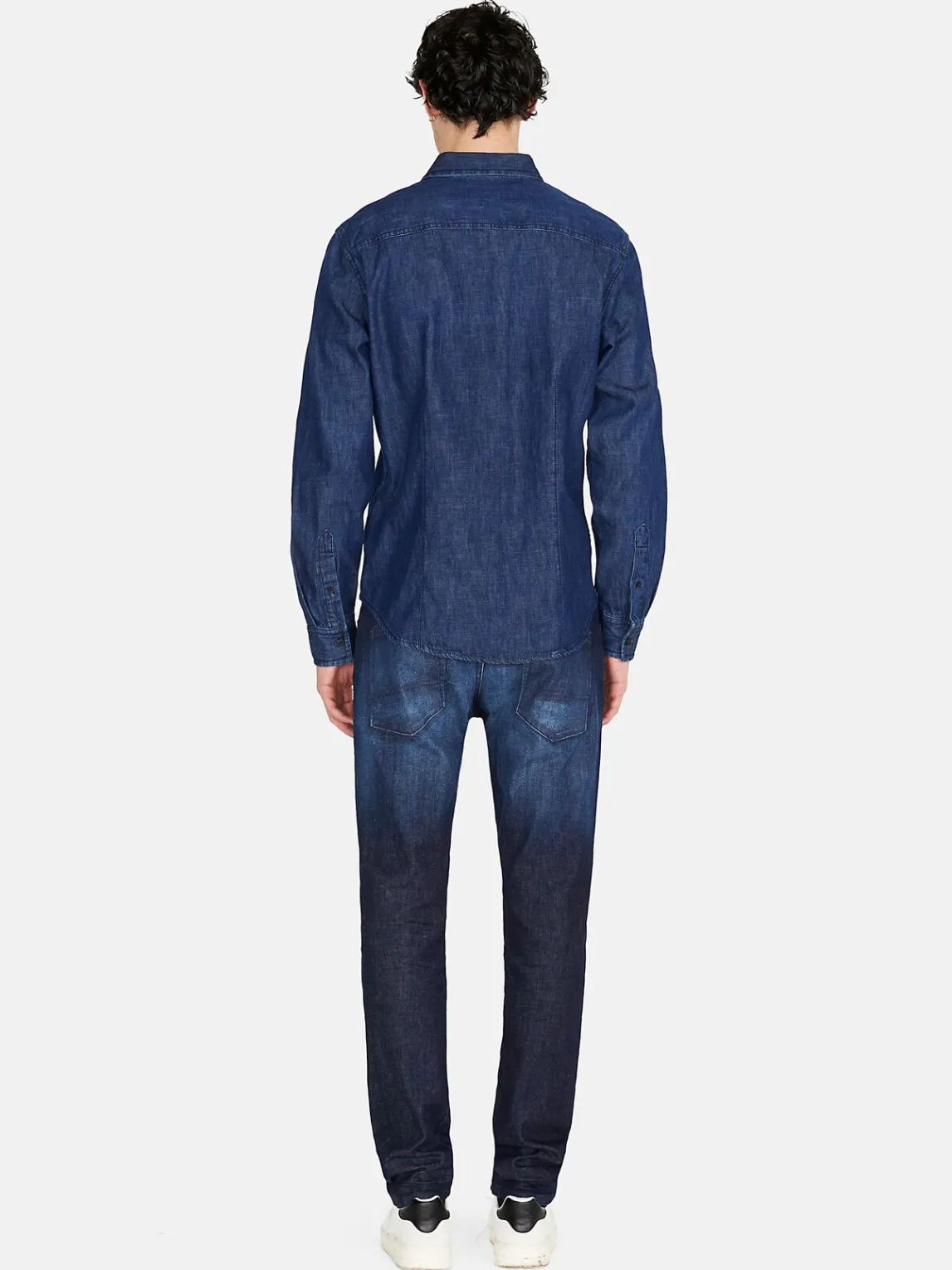Men Sisley Shirts<Vintage Denim Shirt