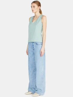 Women Sisley Tops & T-Shirts<V-Neck Tank Top
