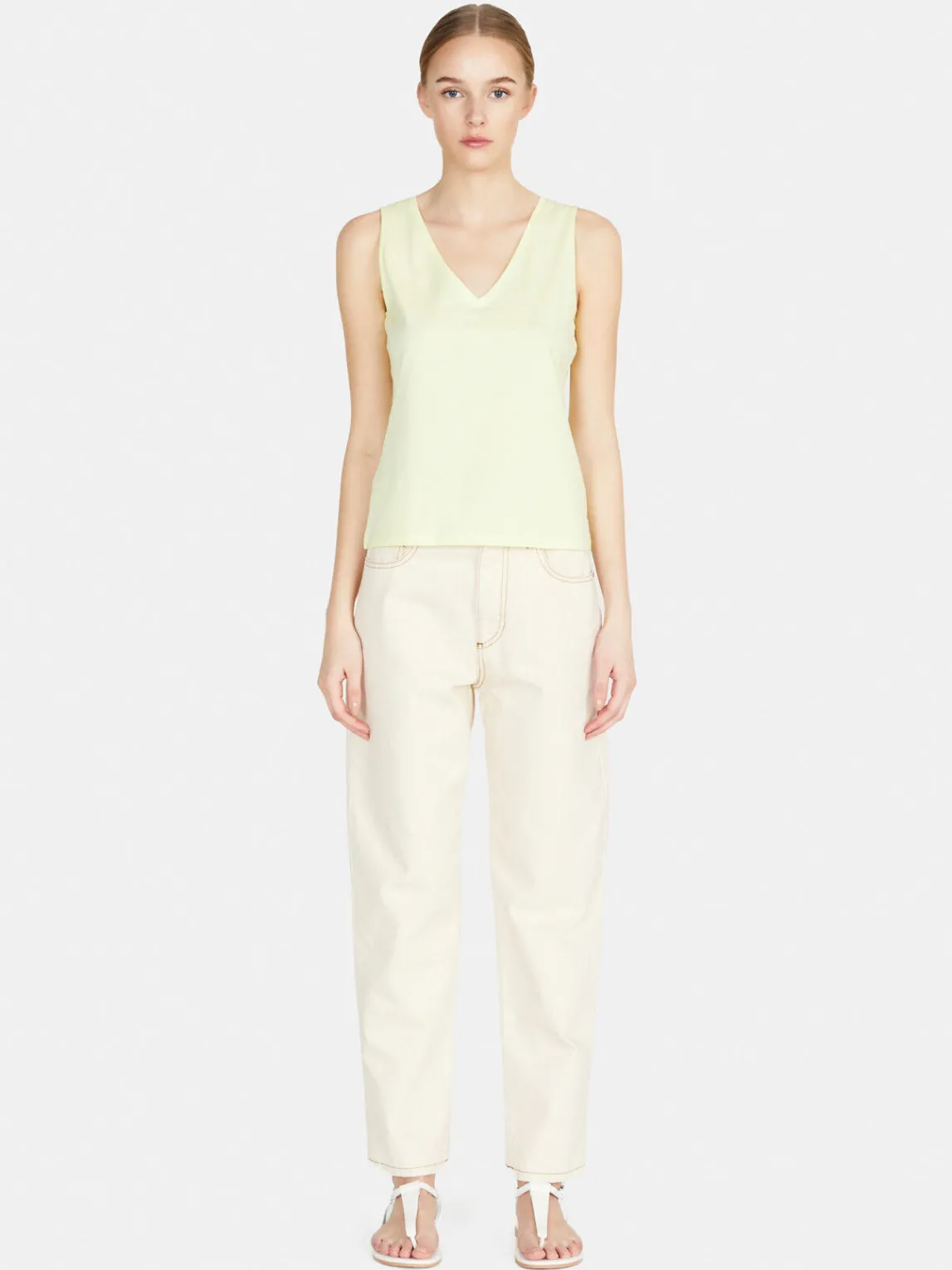 Women Sisley Tops & T-Shirts<V-Neck Tank Top