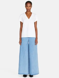 Women Sisley Tops & T-Shirts<V-Neck T-Shirt