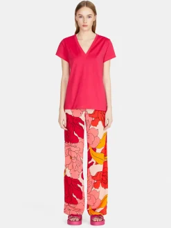 Women Sisley Tops & T-Shirts<V-Neck T-Shirt