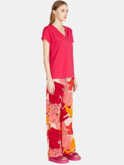 Women Sisley Tops & T-Shirts<V-Neck T-Shirt