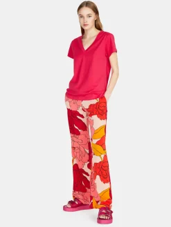 Women Sisley Tops & T-Shirts<V-Neck T-Shirt