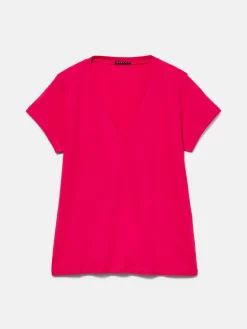 Women Sisley Tops & T-Shirts<V-Neck T-Shirt