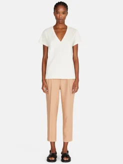 Women Sisley Tops & T-Shirts<V-Neck T-Shirt