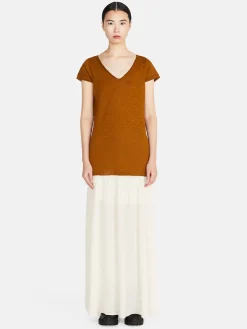 Women Sisley Tops & T-Shirts<V-Neck T-Shirt