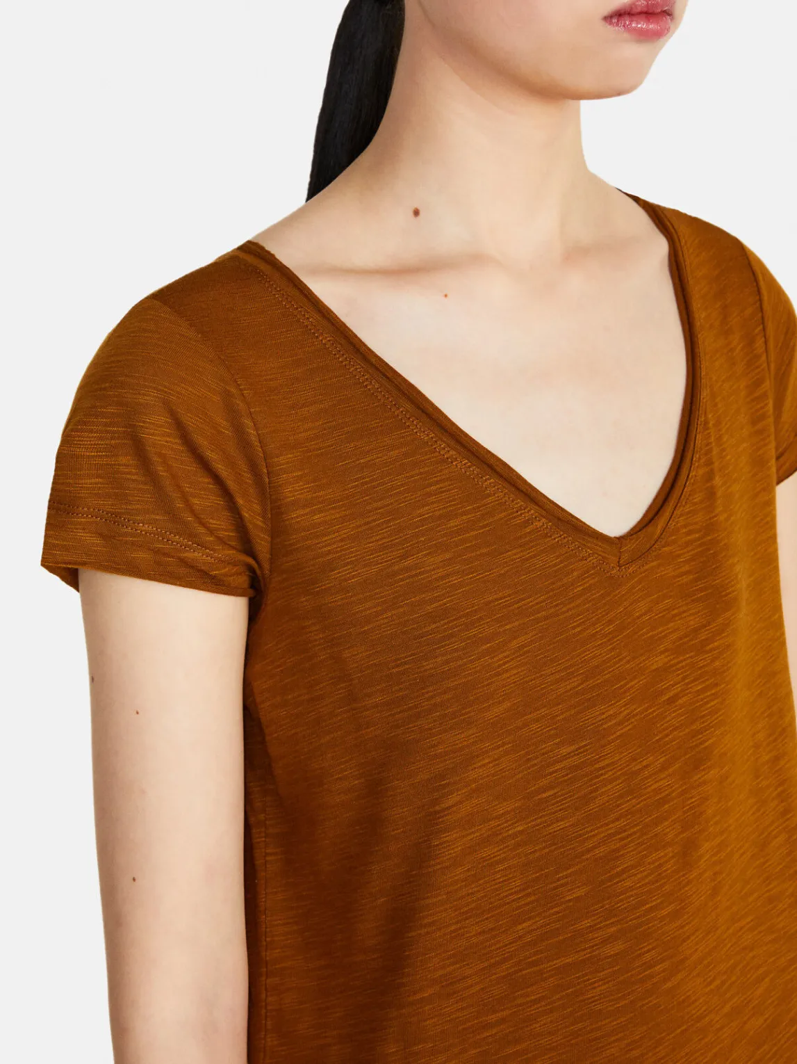 Women Sisley Tops & T-Shirts<V-Neck T-Shirt