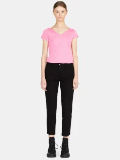 Women Sisley Tops & T-Shirts<V-Neck T-Shirt