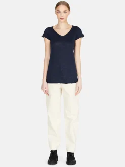 Women Sisley Tops & T-Shirts<V-Neck T-Shirt