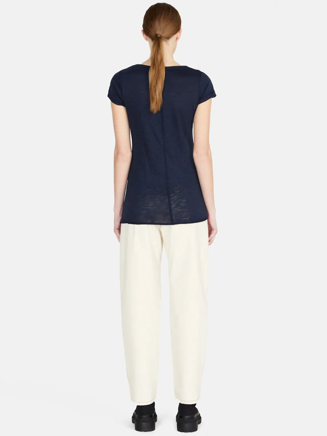 Women Sisley Tops & T-Shirts<V-Neck T-Shirt