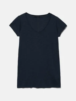 Women Sisley Tops & T-Shirts<V-Neck T-Shirt