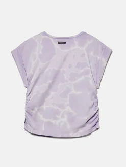 Girls Sisley Tops & T-Shirts<Washed-Out T-Shirt With Curl