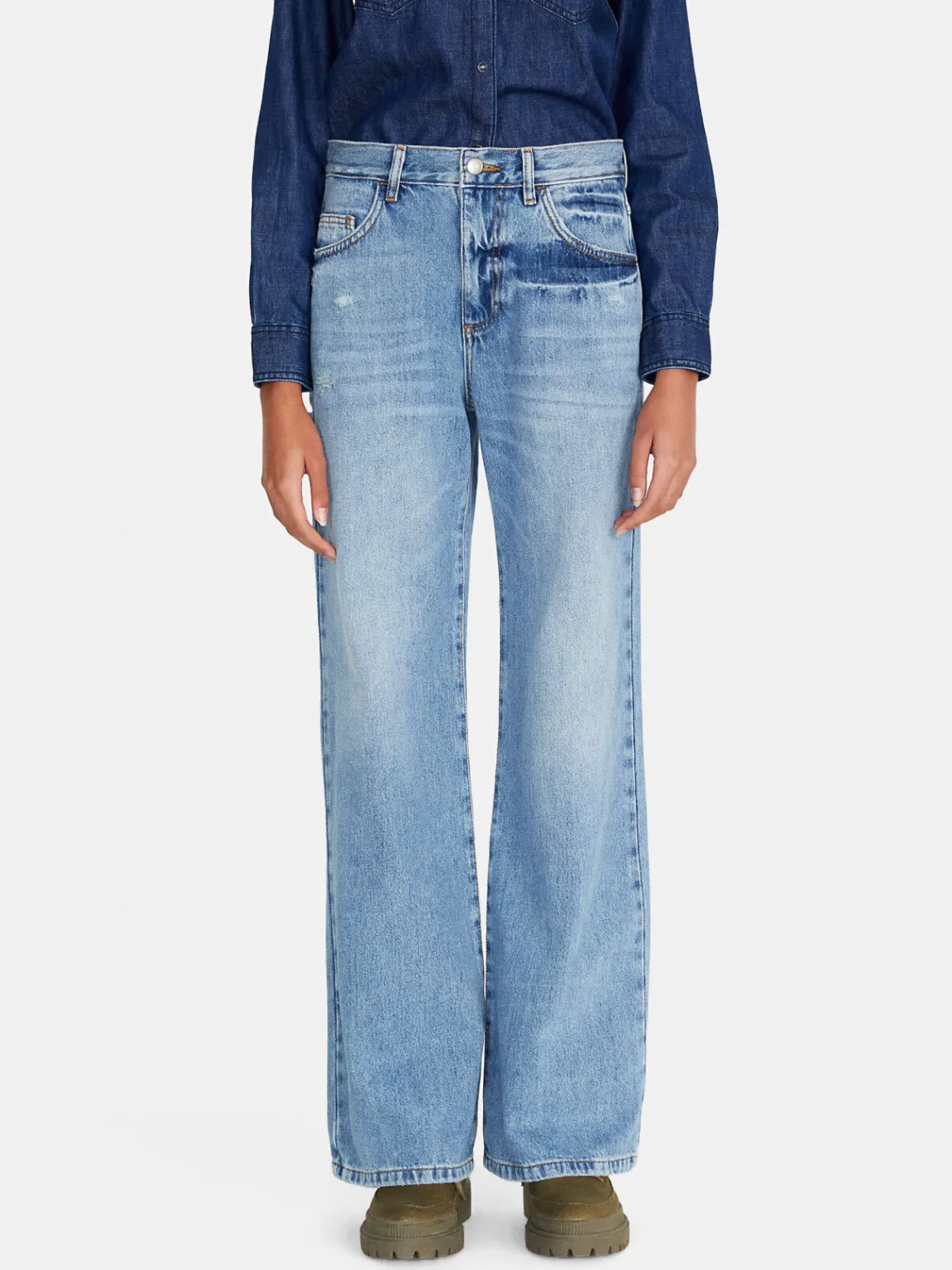 Women Sisley Jeans<Wide Fit Jeans