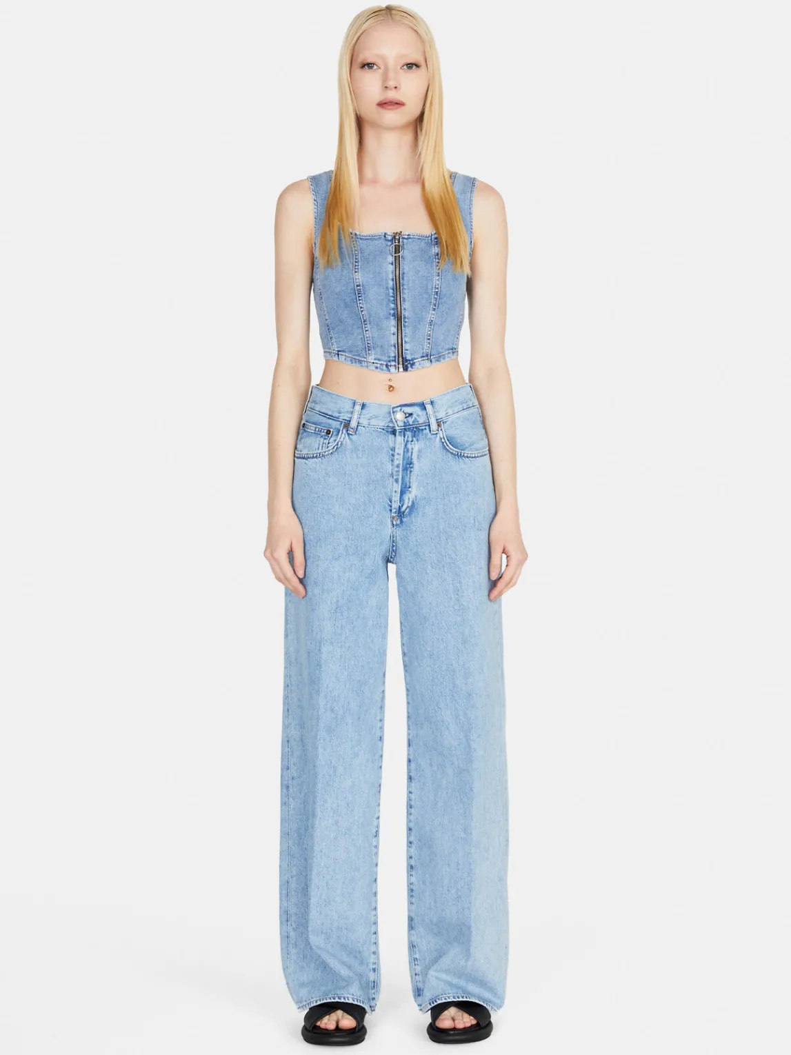 Women Sisley Jeans<Wide Fit Jeans