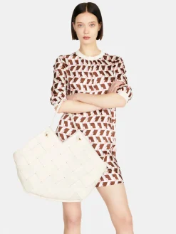 Women Sisley Bags<Woven Shopper Bag